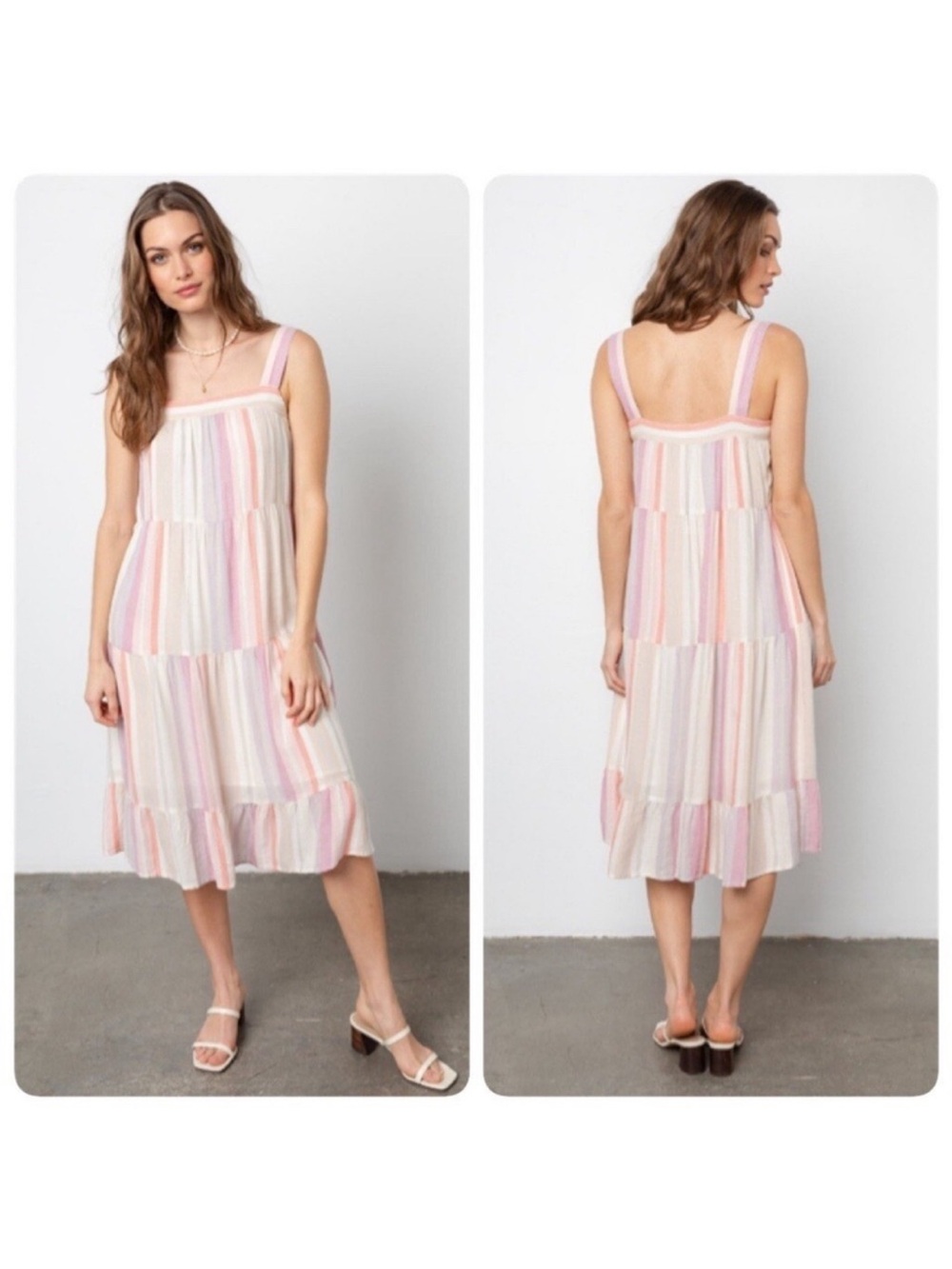 Rails Amaya Juliette Stripe Midi Dress - Picture 2 of 2